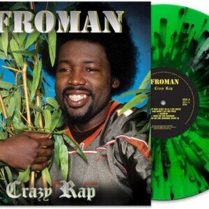 Afroman Crazy Rap LP ~ Ltd Ed Colored Vinyl (Green w/Black Splatter) ~ Sealed!